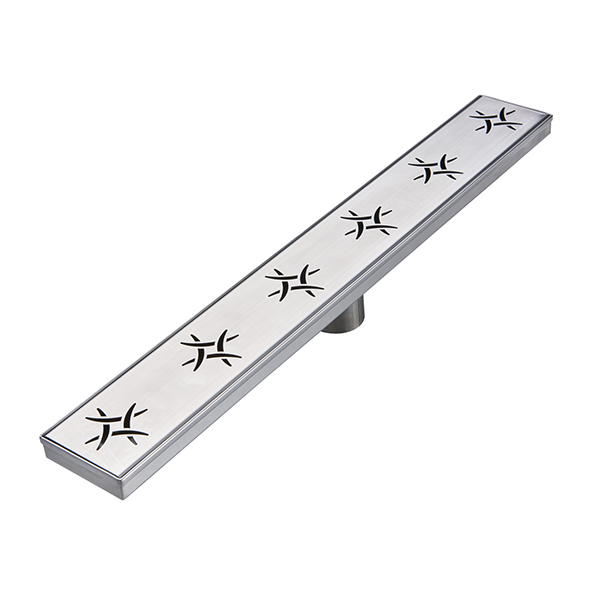 GA85 48-Inch FLOOR DRAIN with 40mm/ 50mm  plastic siphon Waste Slot