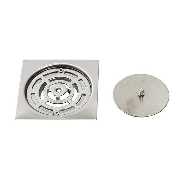 BT-1051-SD Manufacturer Directly Sale 150*150mm floor drain with center screw