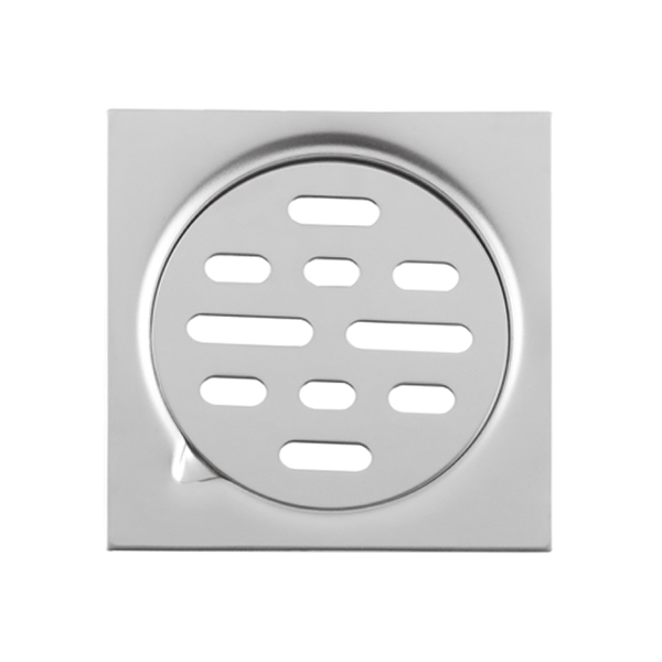 BT-1075-WOS  bathroom 150x150mm stainless steel   floor drain