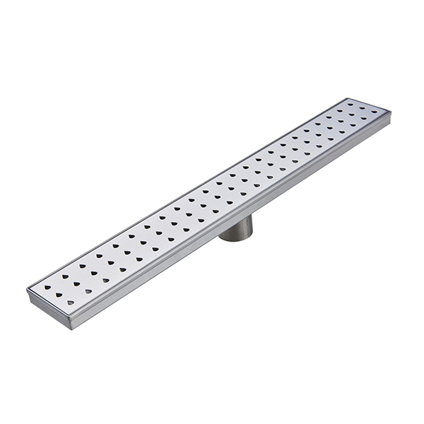 RA85 STAINLESS STEEL 316 32-Inch shower trench drains with center screw