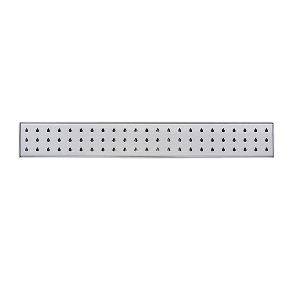 RA85 STAINLESS STEEL 316 32-Inch shower trench drains with center screw