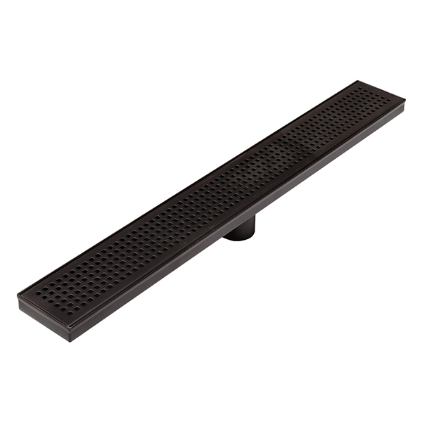 Customizable SQ85 900 * 85mm Square holes linear balcony drains