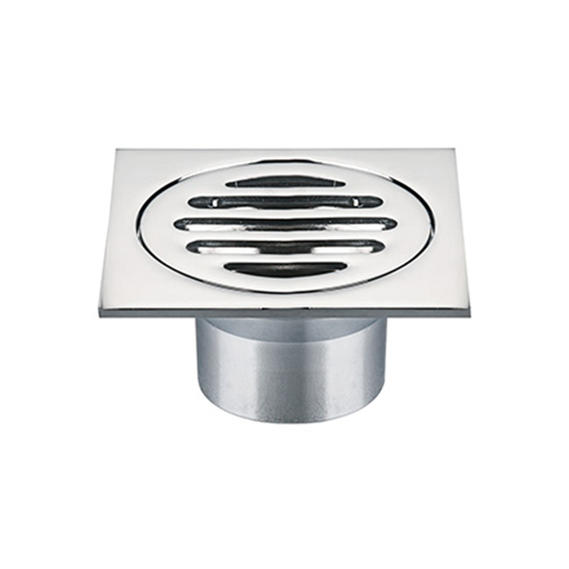 SQA-321 Warranty 10 years Customizable Brass floor drain  with 50mm outlet