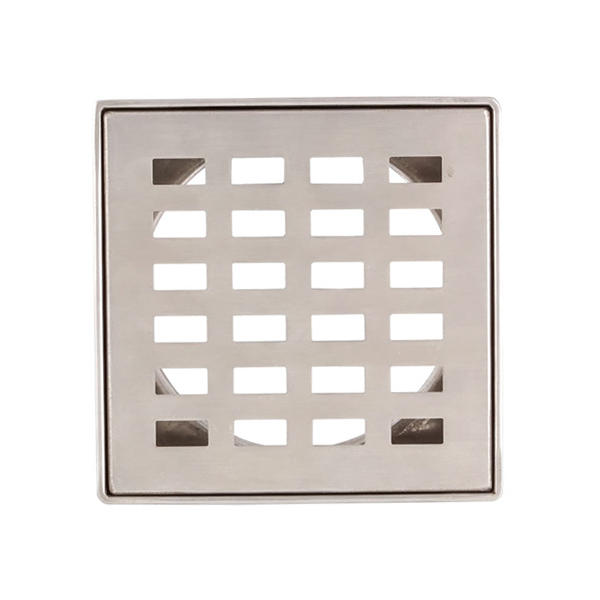 BT-1102 Bathroom Accessory 100mm Floor Drain with stainless steel grating cover