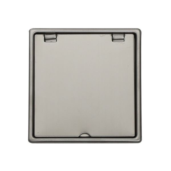 BT-12075H 160*160mm STAINLESS STEEL HINGED FLOOR DRAIN WITH SECURED GRATE