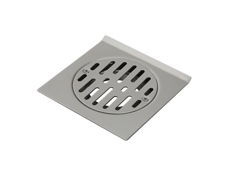 BT-1503B-LC High quality Satin Finished 304 316  shower drains with screw