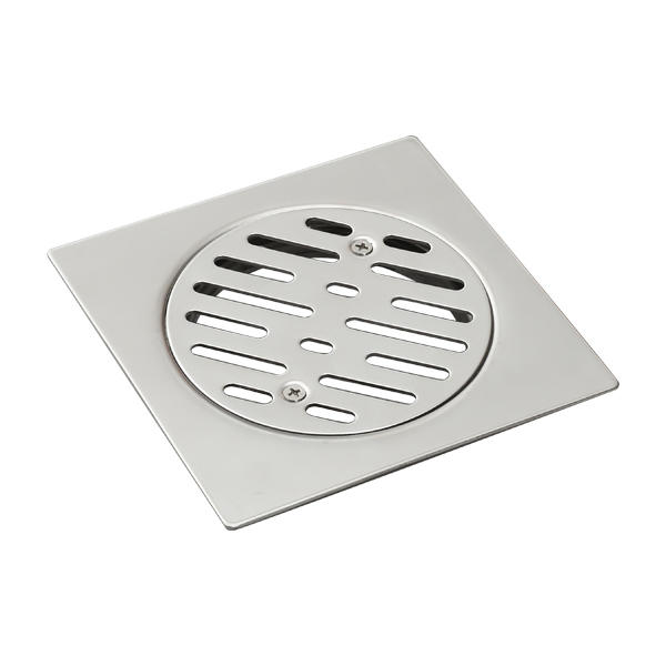 BT-1504-LC  Stainless steel balcony drain  for bathroom roof floor cleanout with screw