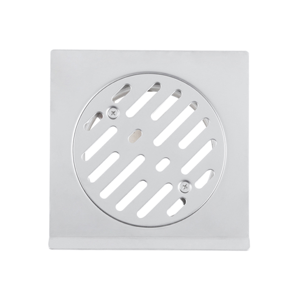 BT-1504B-LC  Customizable  Stainless steel Satin Finished balcony drain roof floor cleanout with screw