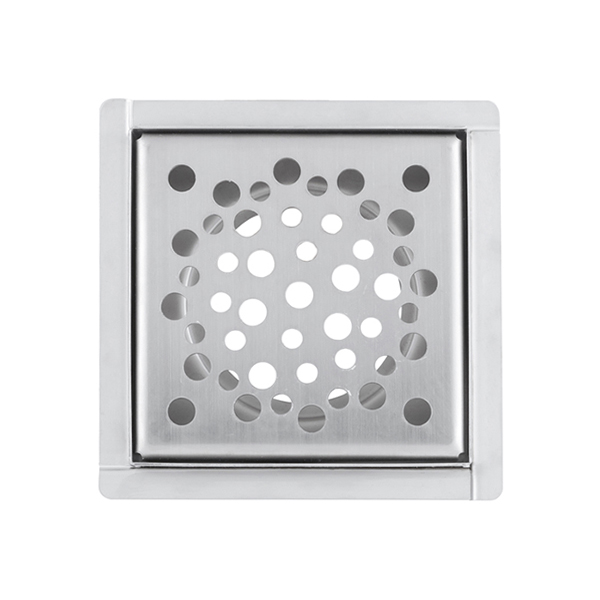 BT-201 Manufacturer Directly Sale Stainless steel square 100*100mm floor drain for France