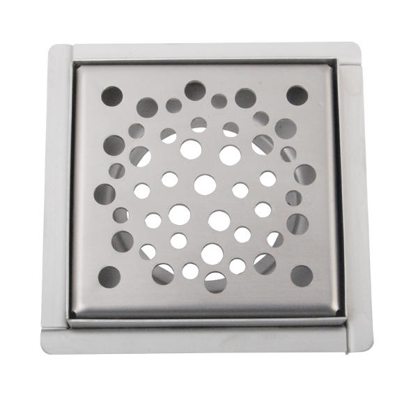 BT-201 Manufacturer Directly Sale Stainless steel square 100*100mm floor drain for France