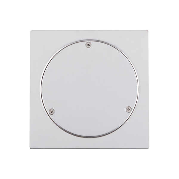 BT-302 150*150mm ss 304 316 square shower room accessories shape drains with screw