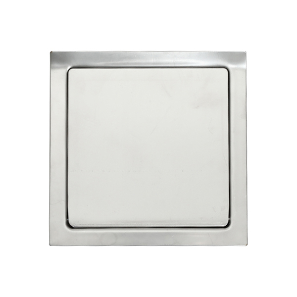 BT-75-RW Square Stainless steel 160*160mm Satin finish / Mirror polished Floor drains