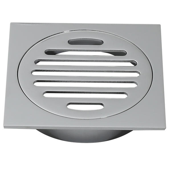 SQA-308 High quality Customizable 110mm brass Bathroom floor grates  drains