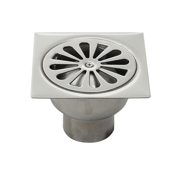 BT-102 ANTI-ODOR, ANTI-SMELL Stainless steel French drain outlet 40mm