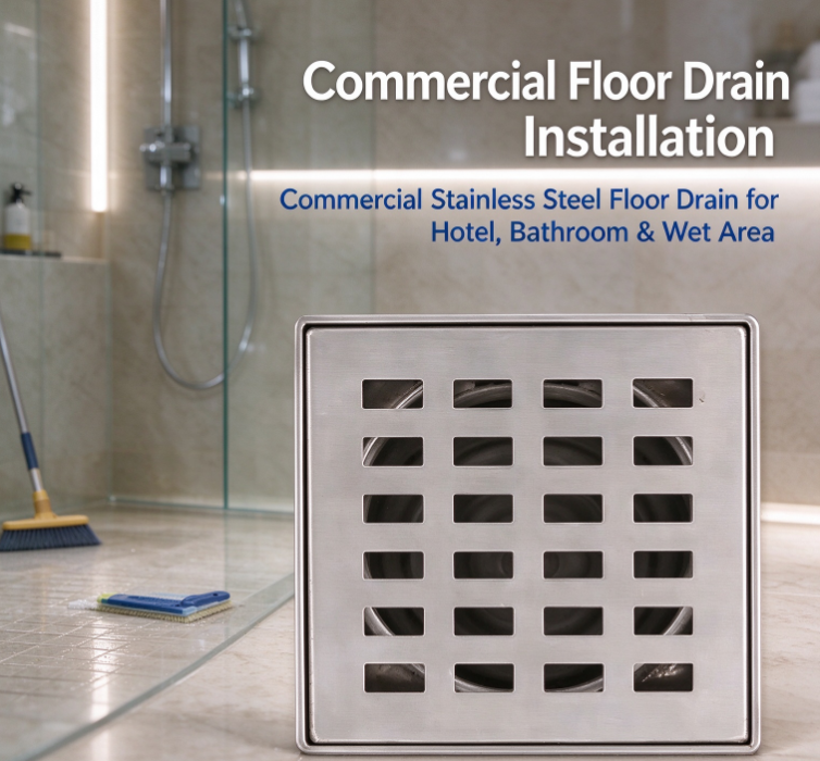 Why Is Proper Floor Slope Essential for Commercial Floor Drain Installation